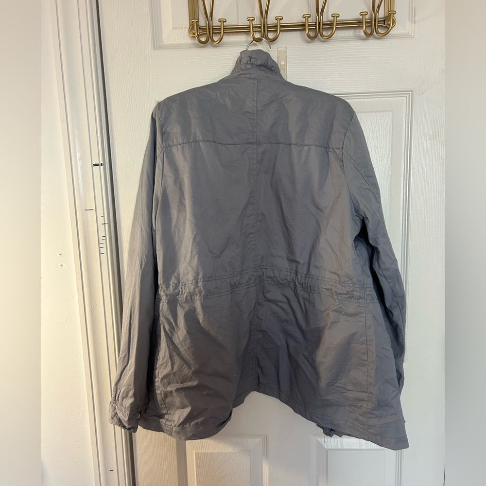 Gray Utility Jacket - Lightweight Outdoor Coat - image 2
